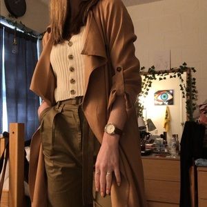 Forever 21 long trench